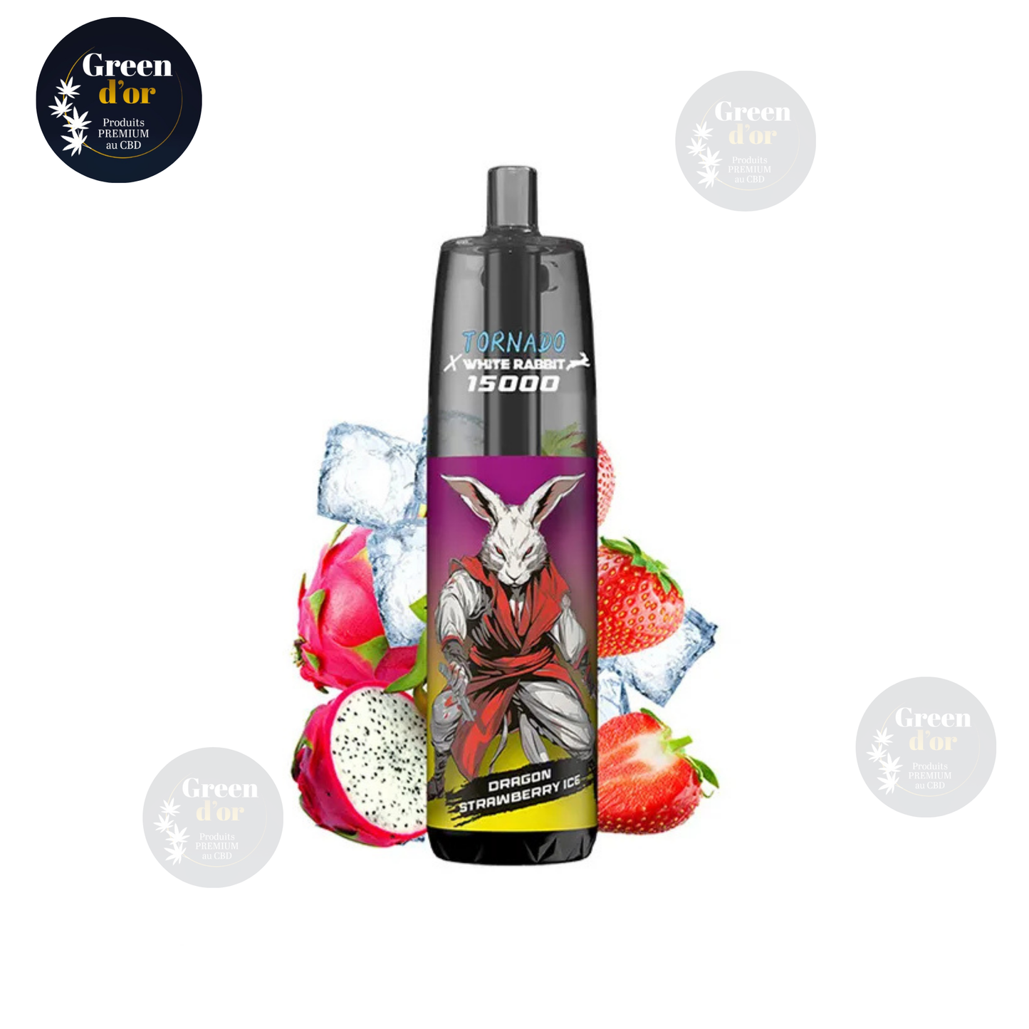 Puff 15000 TORNADO DRAGON STRAWBERRY