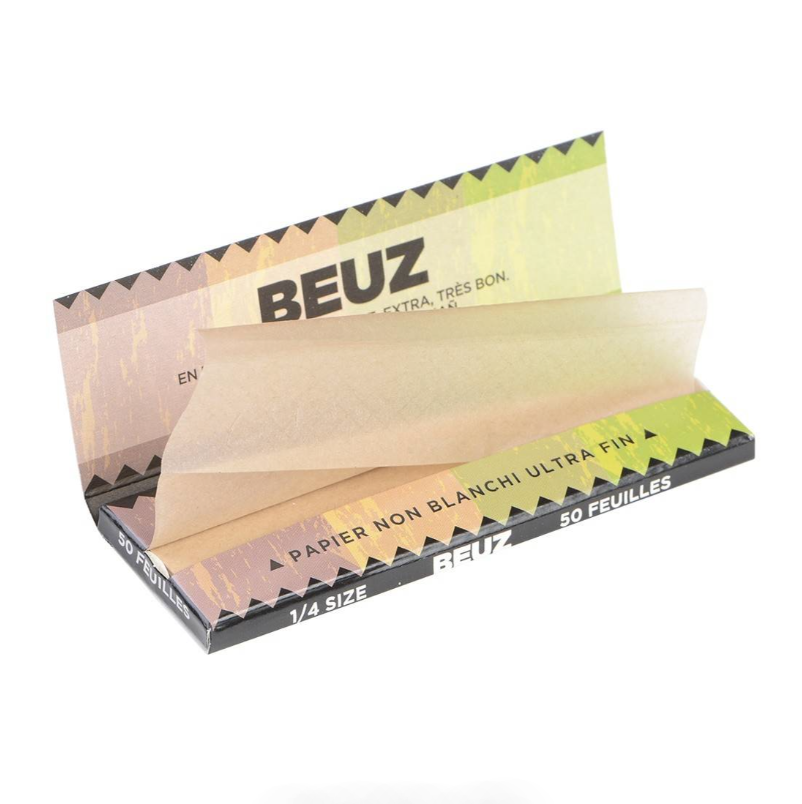 Feuilles beuz 1/4 Brown